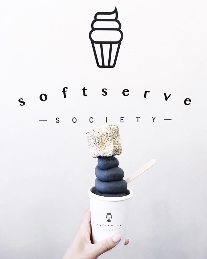 Charcoal Ice Cream – Soft Serve Society