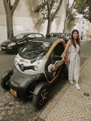 Lisbon twizzy electric car